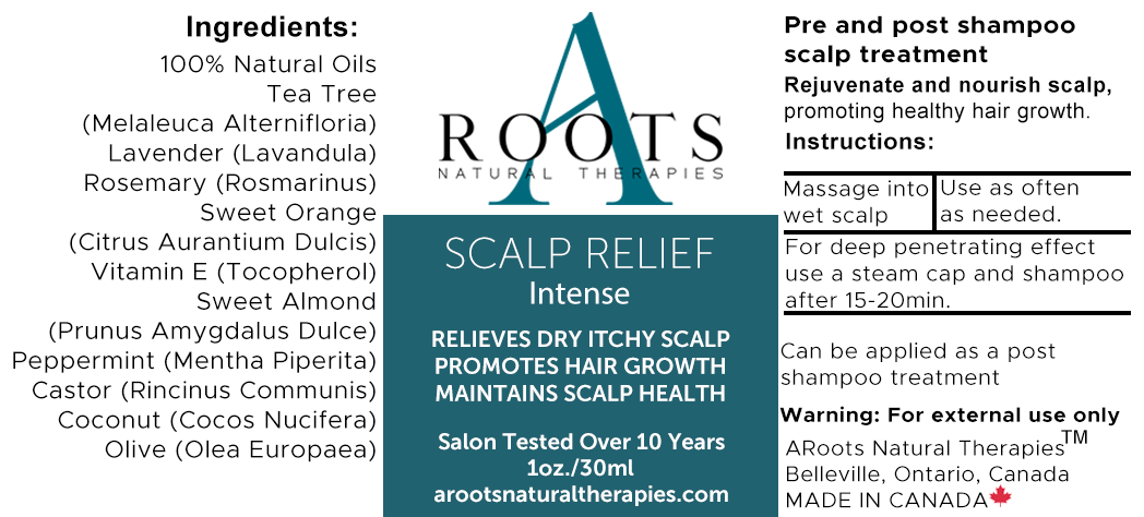 ARoots Scalp Relief Oil – Intense Formula